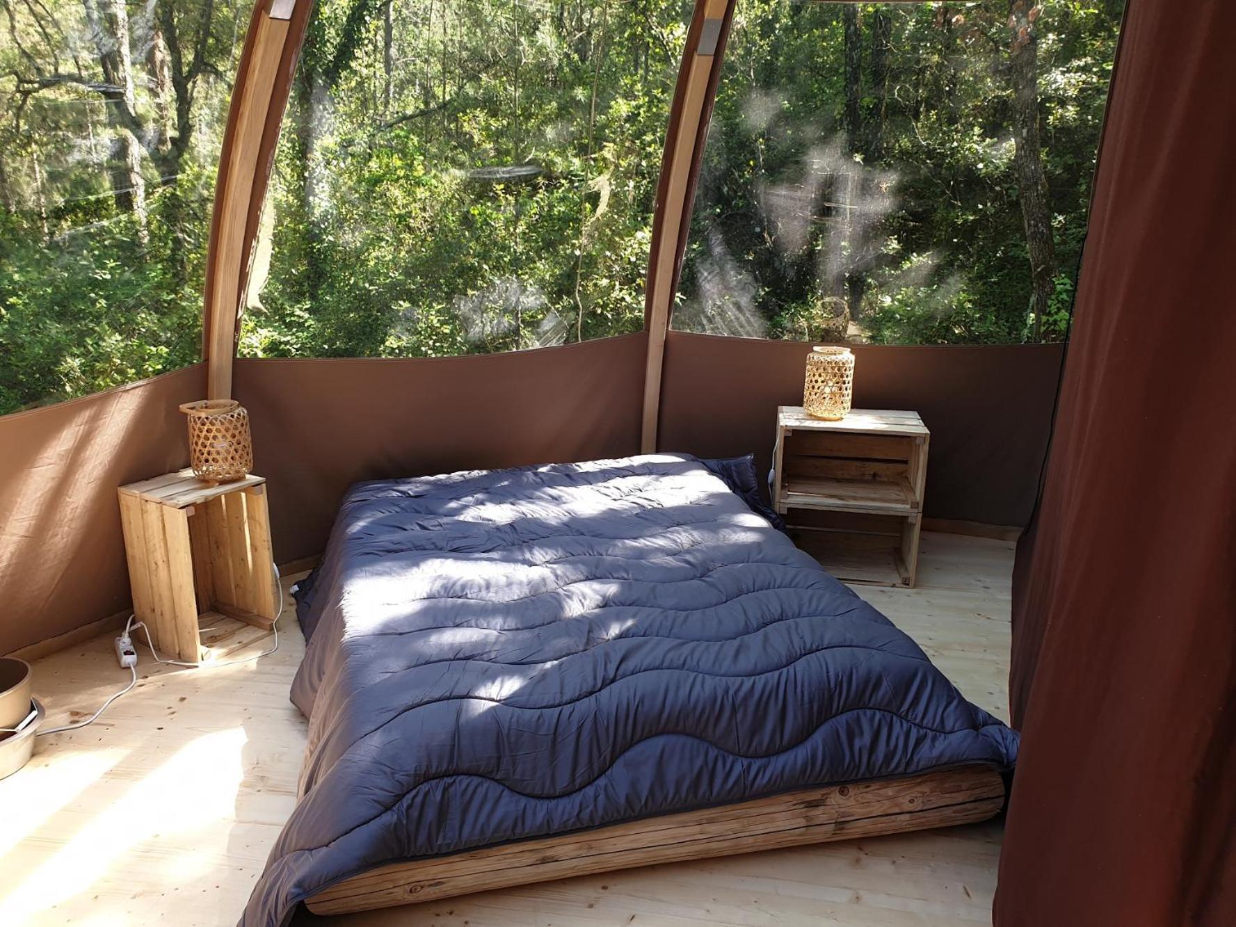 Camping De Graniers Monoblet Екстериор снимка